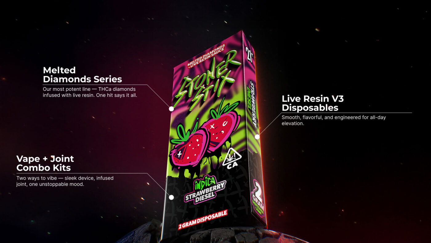 Stoner Stix Disposable Collection That Speak For Themselves